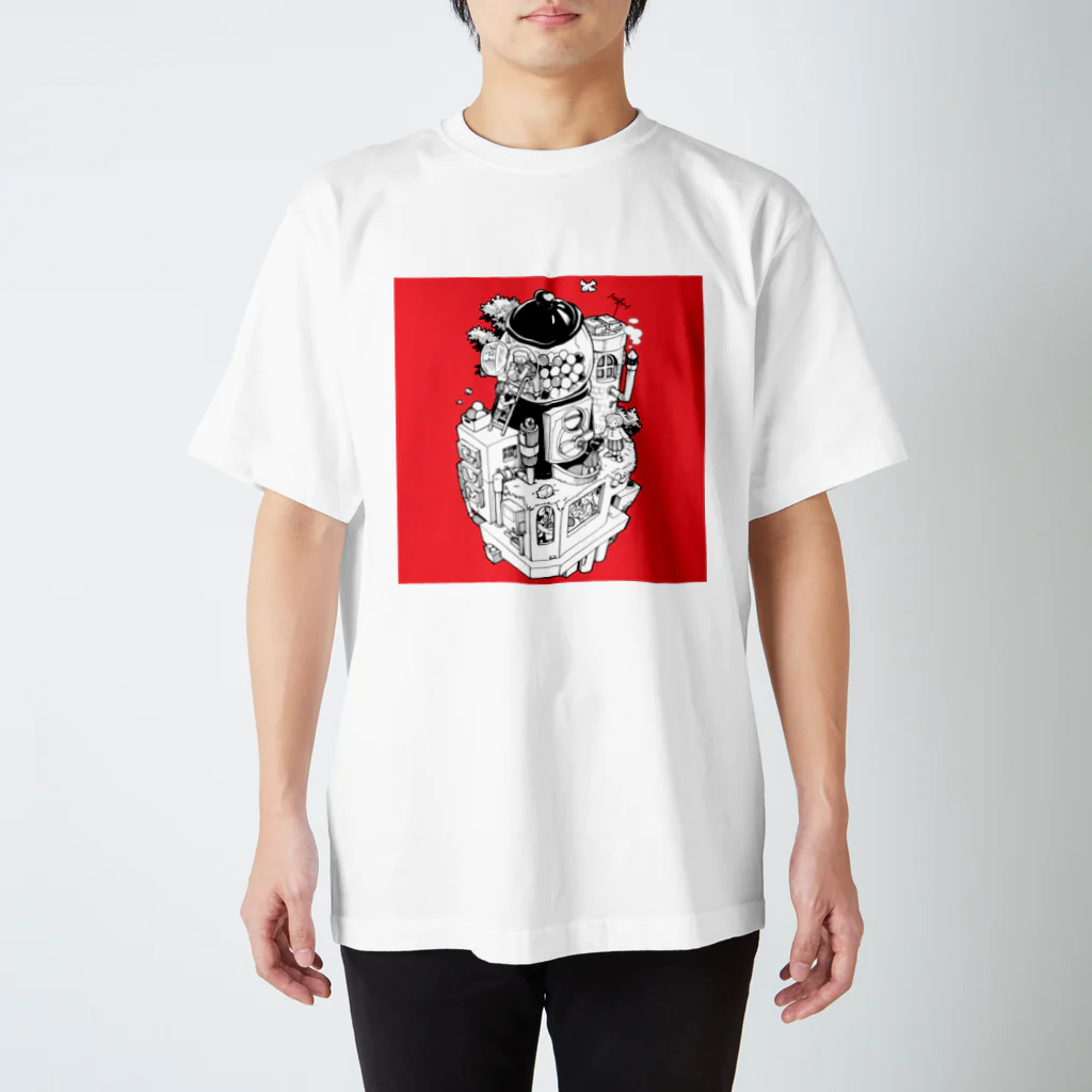 ふとん最高のGUMBALL TOWN Regular Fit T-Shirt