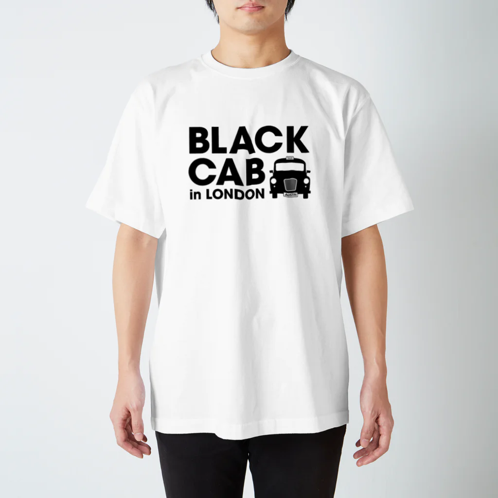 Red Rubber BallのBLACK CAB in LONDON スタンダードTシャツ