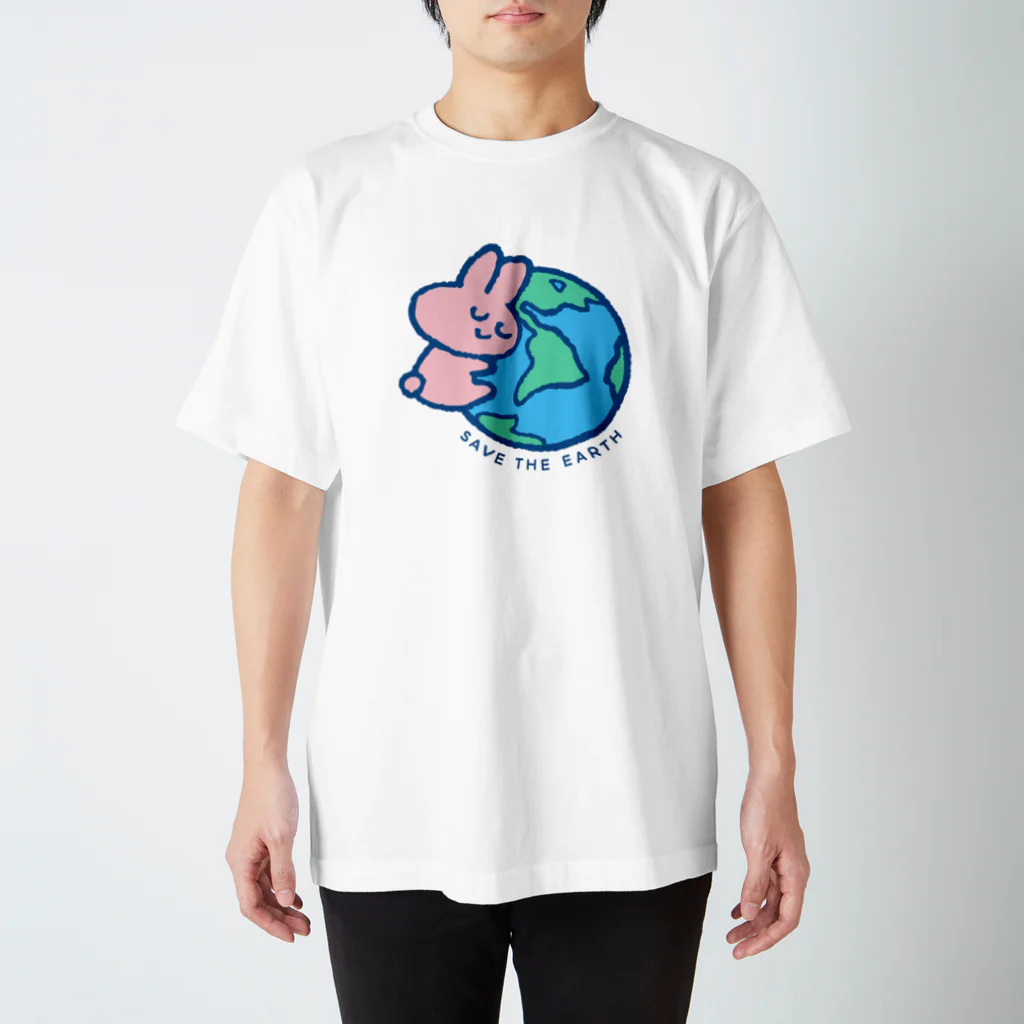 ぷわぷわぺこの地球をまもる スタンダードTシャツ