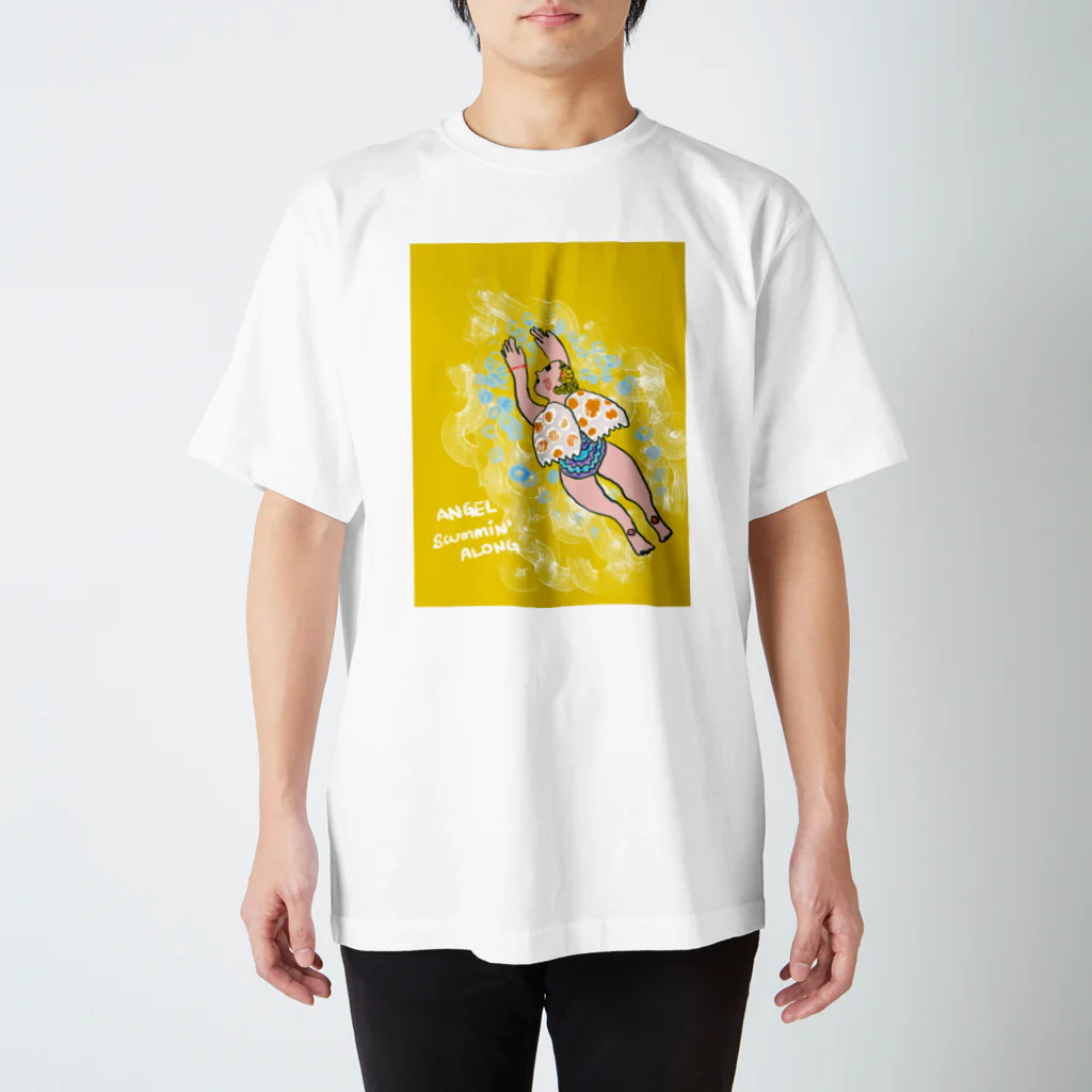 papricaのangel swimming along Regular Fit T-Shirt