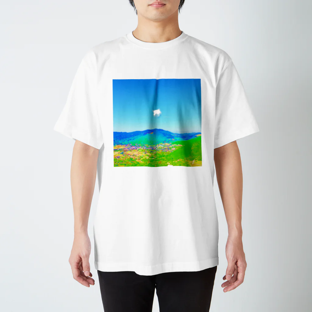 タマムシイロの雲 スタンダードTシャツ