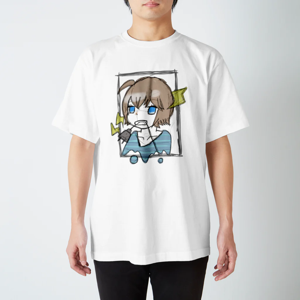 りさちゃその感電少女 スタンダードTシャツ