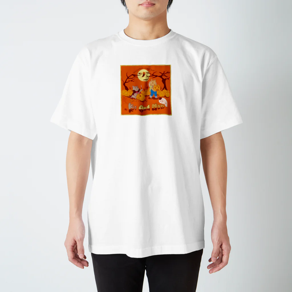 tamimi1216のNan and Kii ハロウィン2019 Regular Fit T-Shirt