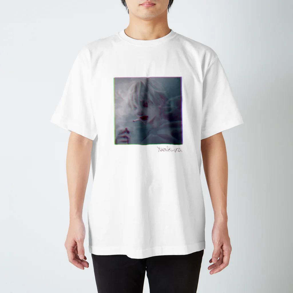 烏帽子 眇眼のやにくら~ Regular Fit T-Shirt