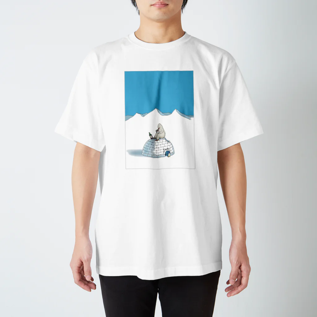 s-drawingの雪男T 티셔츠