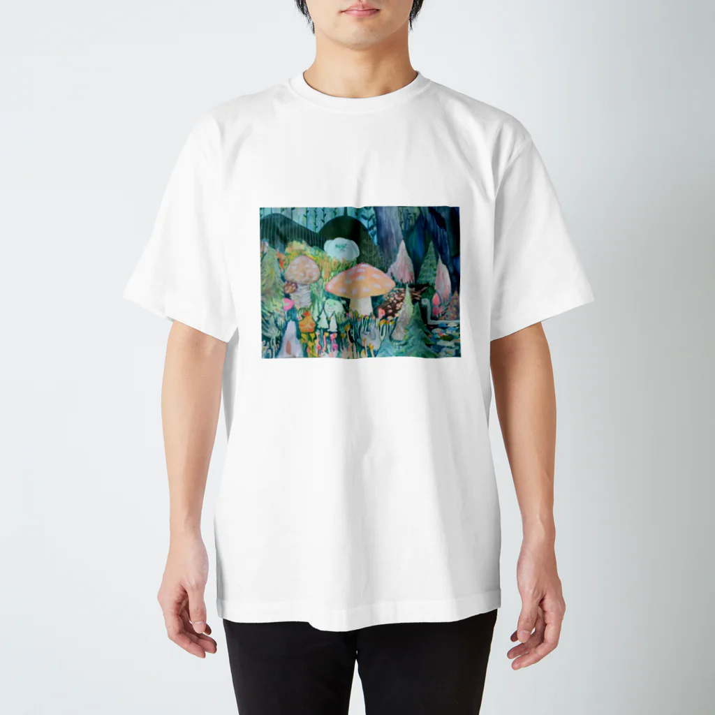 しばたたかしの生活（森） スタンダードTシャツ