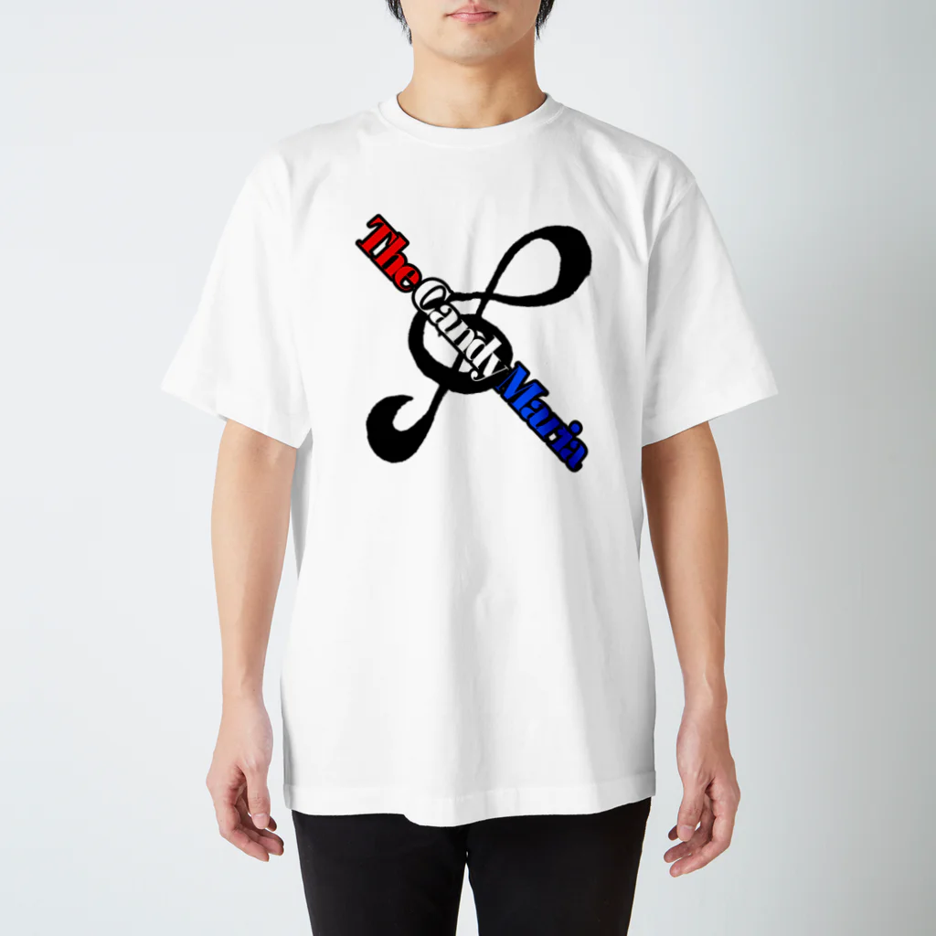 THE CANDY MARIAのトリコロール Music Regular Fit T-Shirt