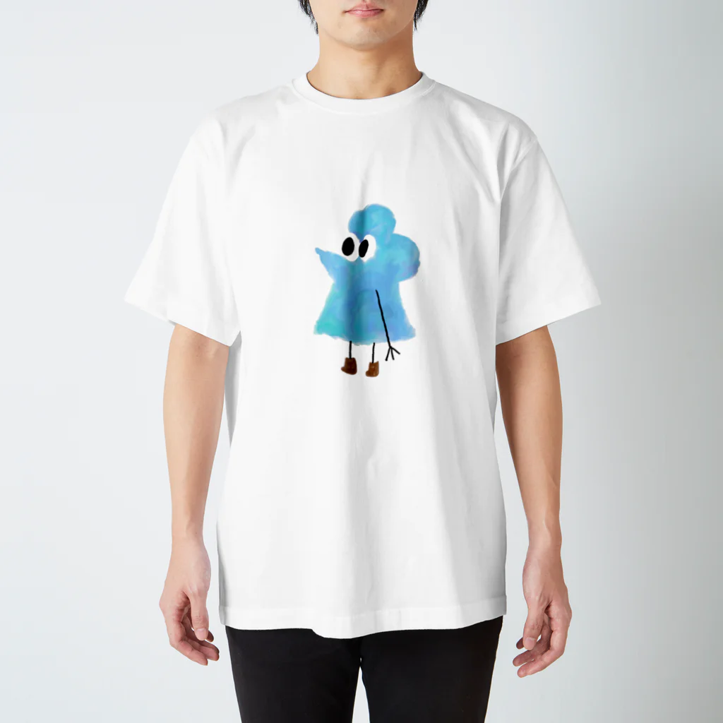 木磁石本舗のミズイロネズミ スタンダードTシャツ