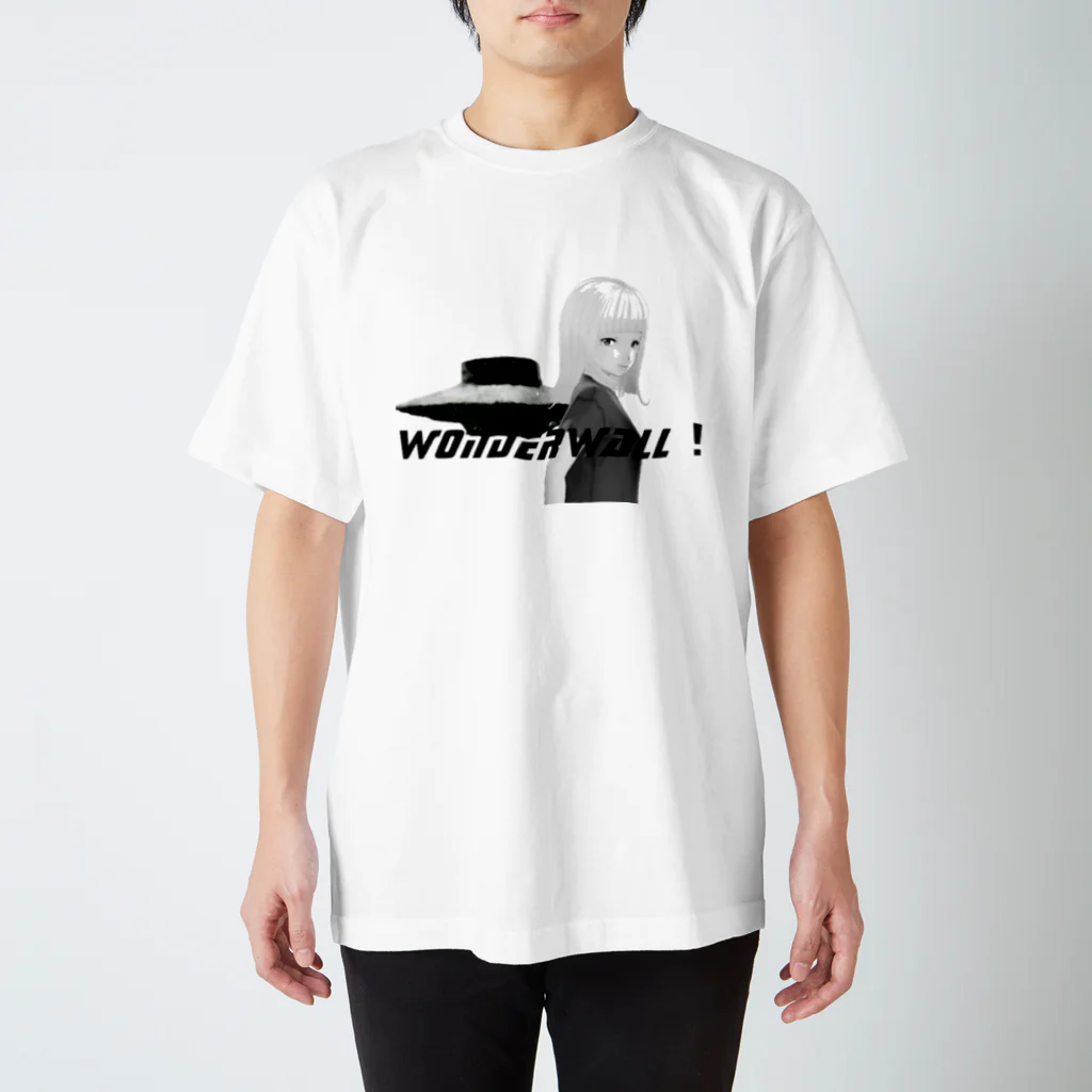 wonder_wallのワンダーちゃんとUFO スタンダードTシャツ