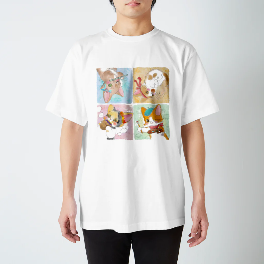 Noruneko-Yaの秋三昧Tシャツ スタンダードTシャツ