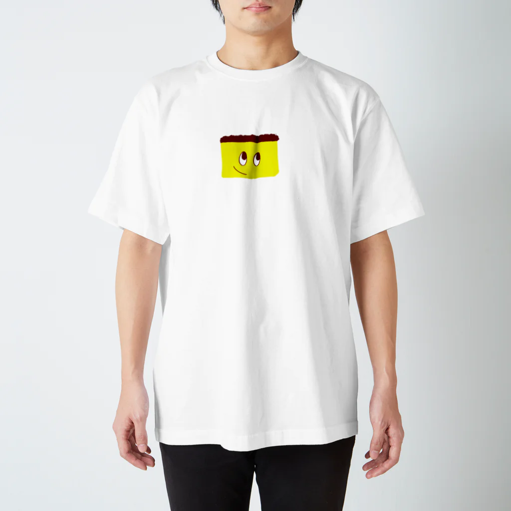 Hello Happy Catのかすてらさん Regular Fit T-Shirt