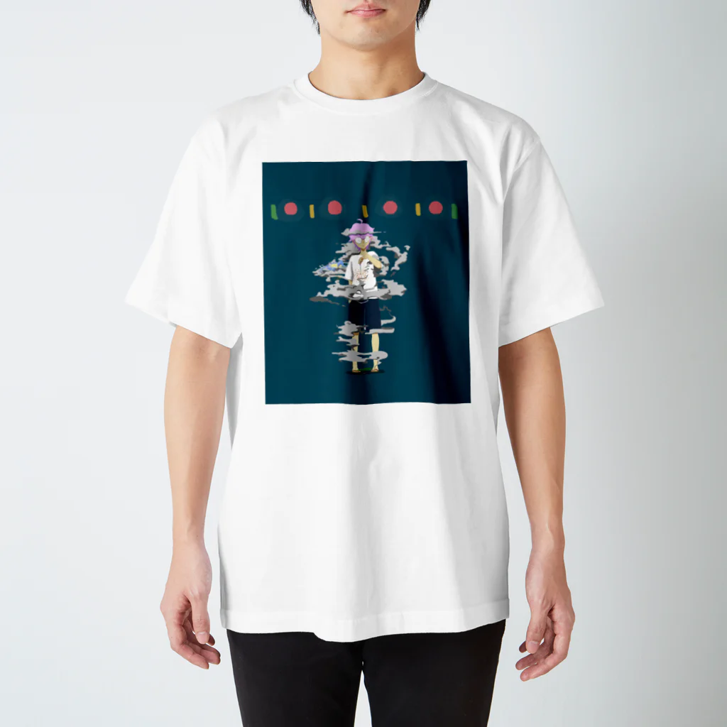 ひがしやしきの火属性 Regular Fit T-Shirt