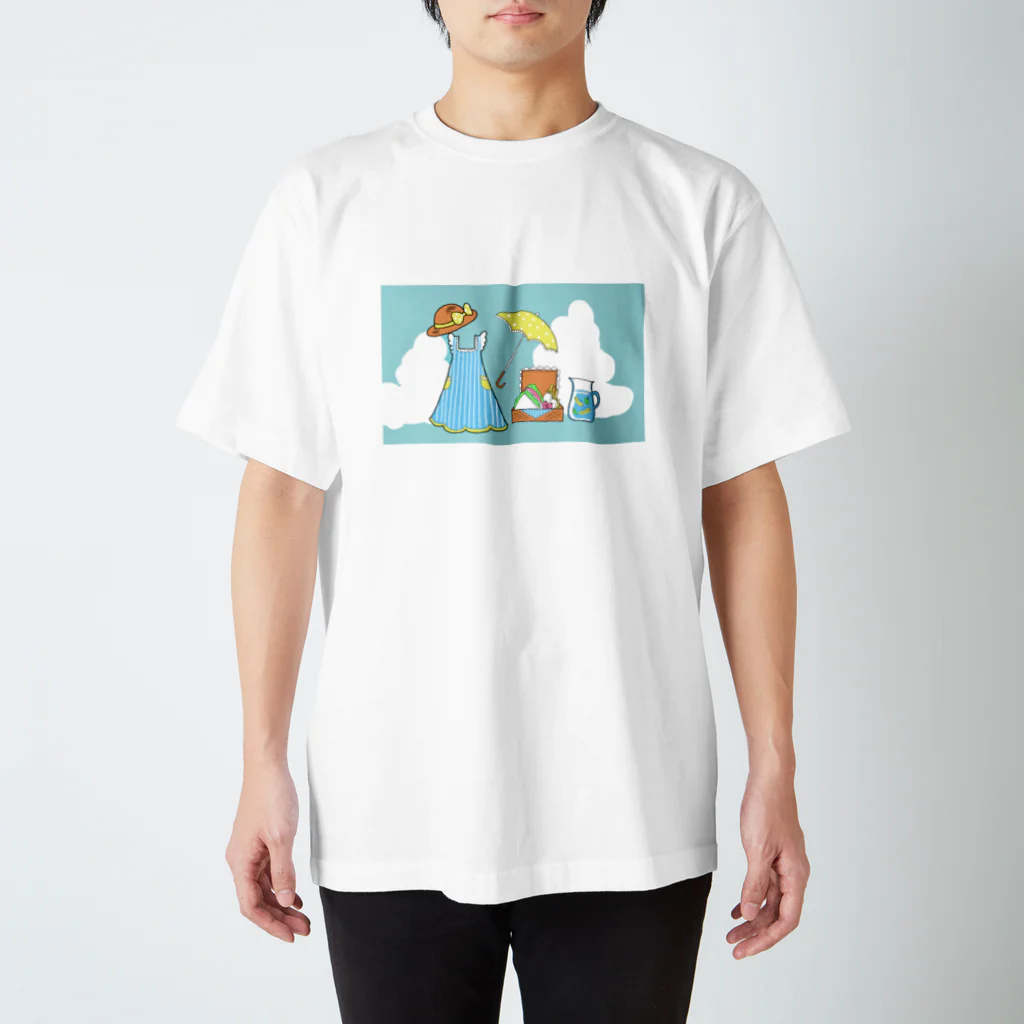 乙女心星誌(おとめごころせいじ)のなつのピクニック スタンダードTシャツ