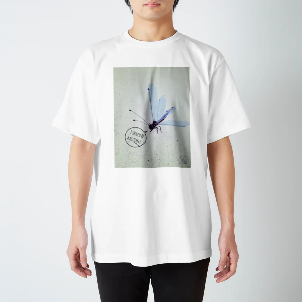 youkaikaeruotokoのツノトンボ/かなしいほう Regular Fit T-Shirt