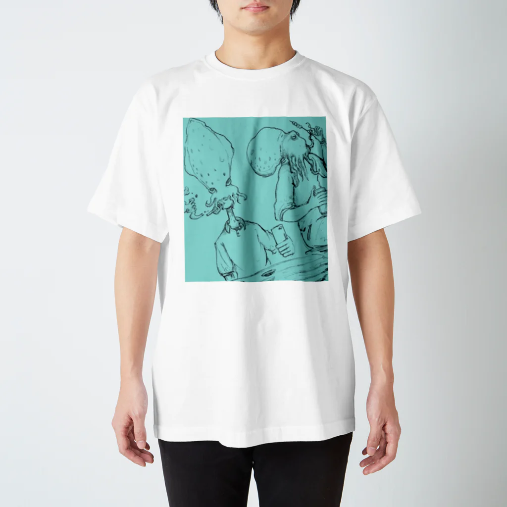 ワディ/Flyer ShopのInk. onecolor スタンダードTシャツ