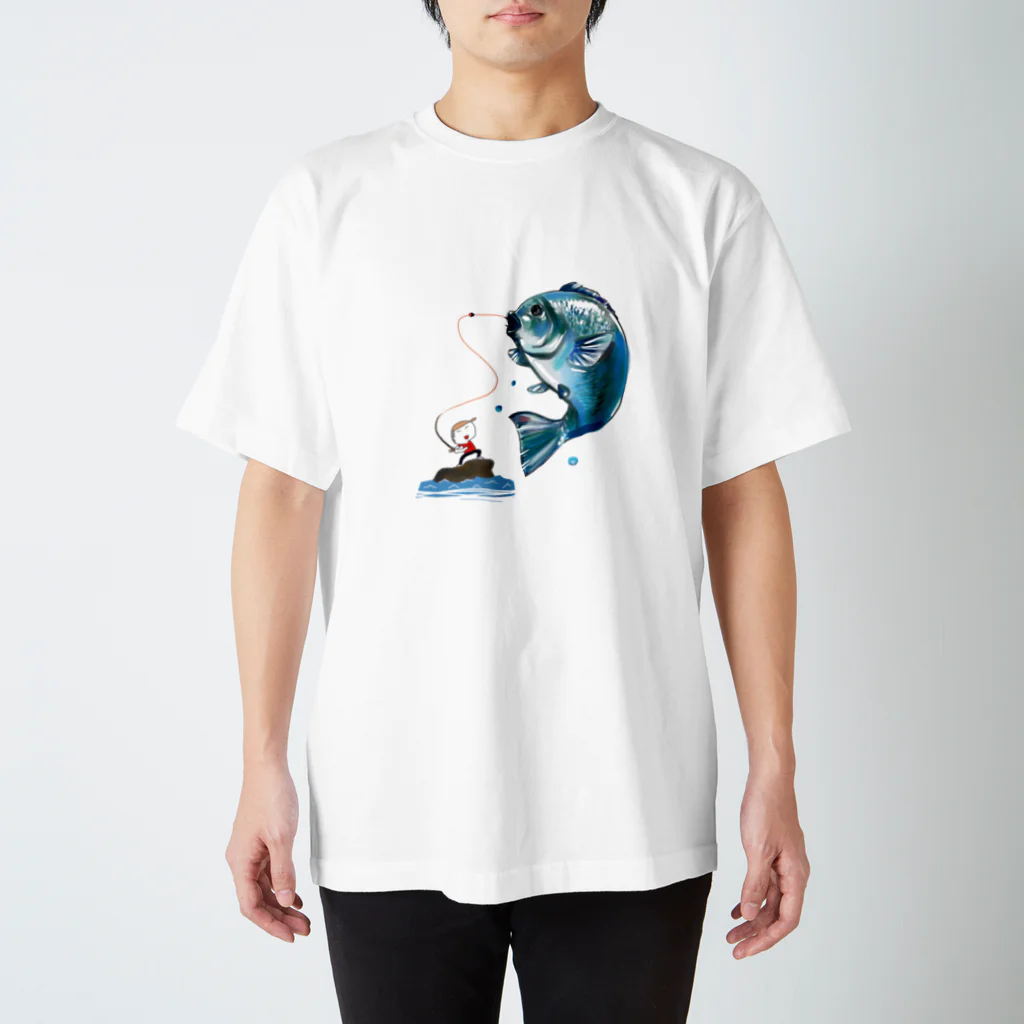 セカイワールドの釣り Regular Fit T-Shirt