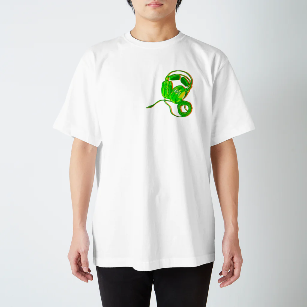 izumi1980のheadphones Regular Fit T-Shirt