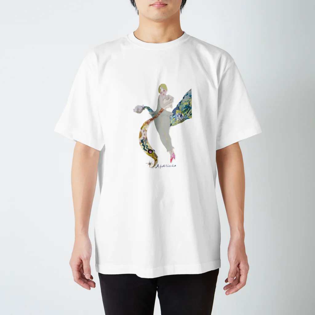 YOKO HASEGAWA　の12星座みずがめ座　セール期間限定 Regular Fit T-Shirt