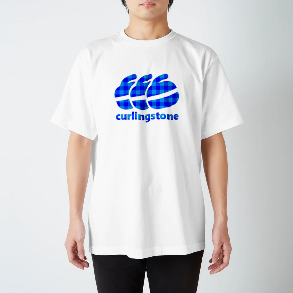 スクゥーマのcurlingstone スタンダードTシャツ