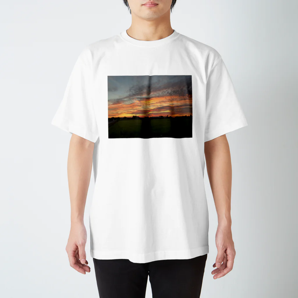 おみずの夕焼け スタンダードTシャツ