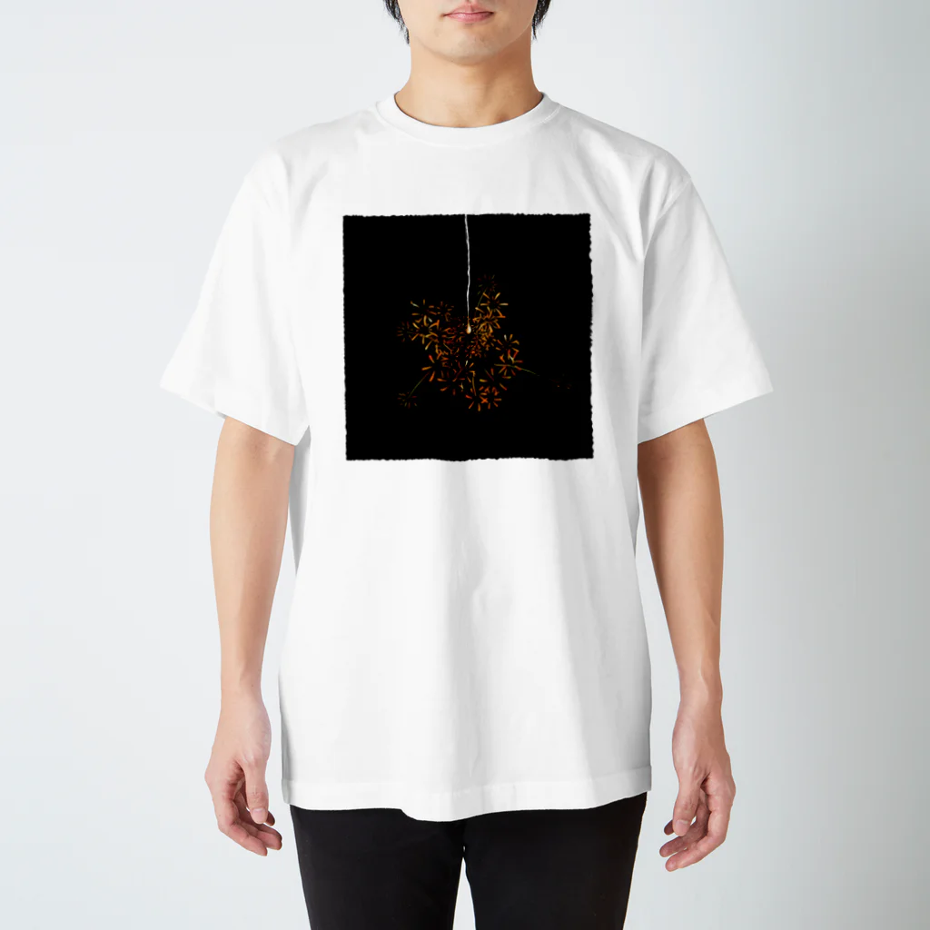 しきの線香花火 スタンダードTシャツ