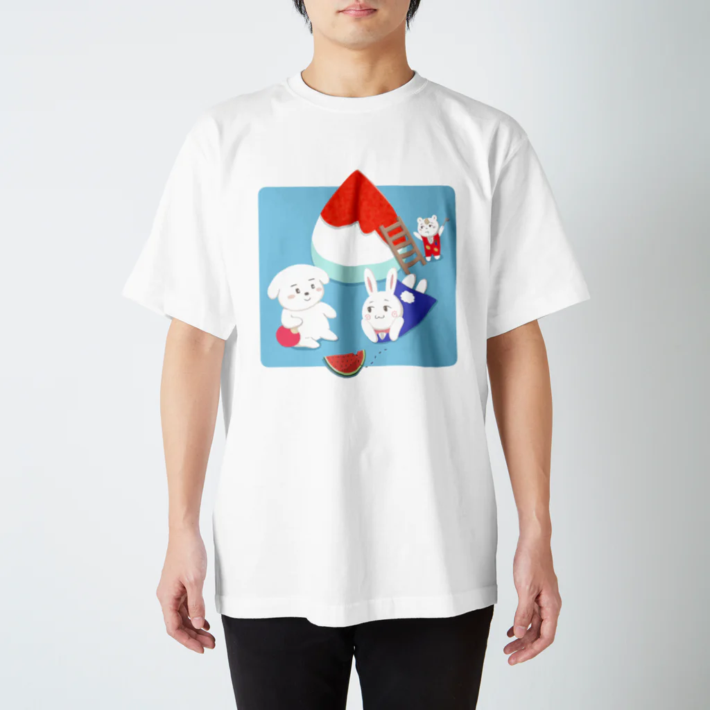 おやすみ世界のおやよサマー スタンダードTシャツ