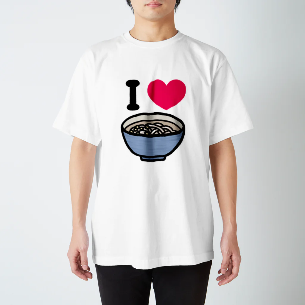 マォのアイラブうどん スタンダードTシャツ