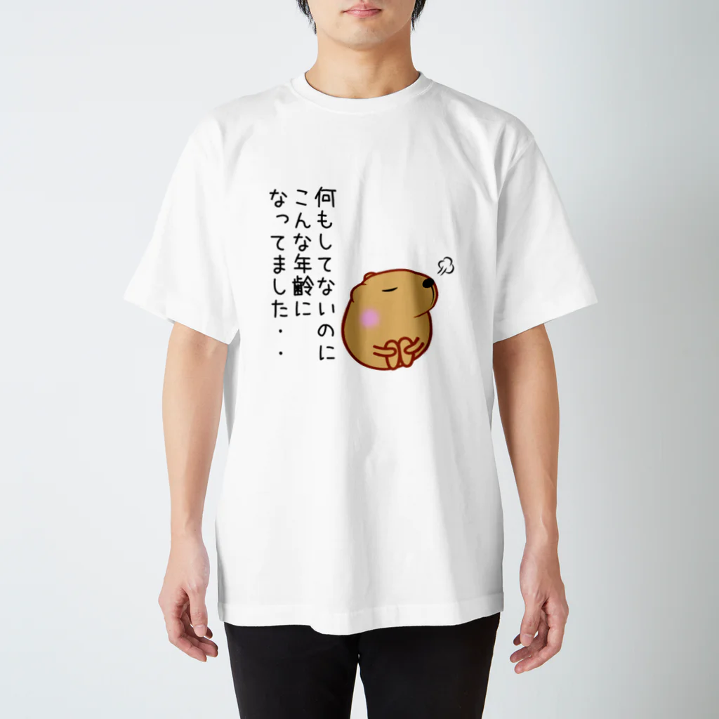 きゃぴばら倶楽部のきゃぴばら【何もしてないのにこんな年齢になってました】 スタンダードTシャツ