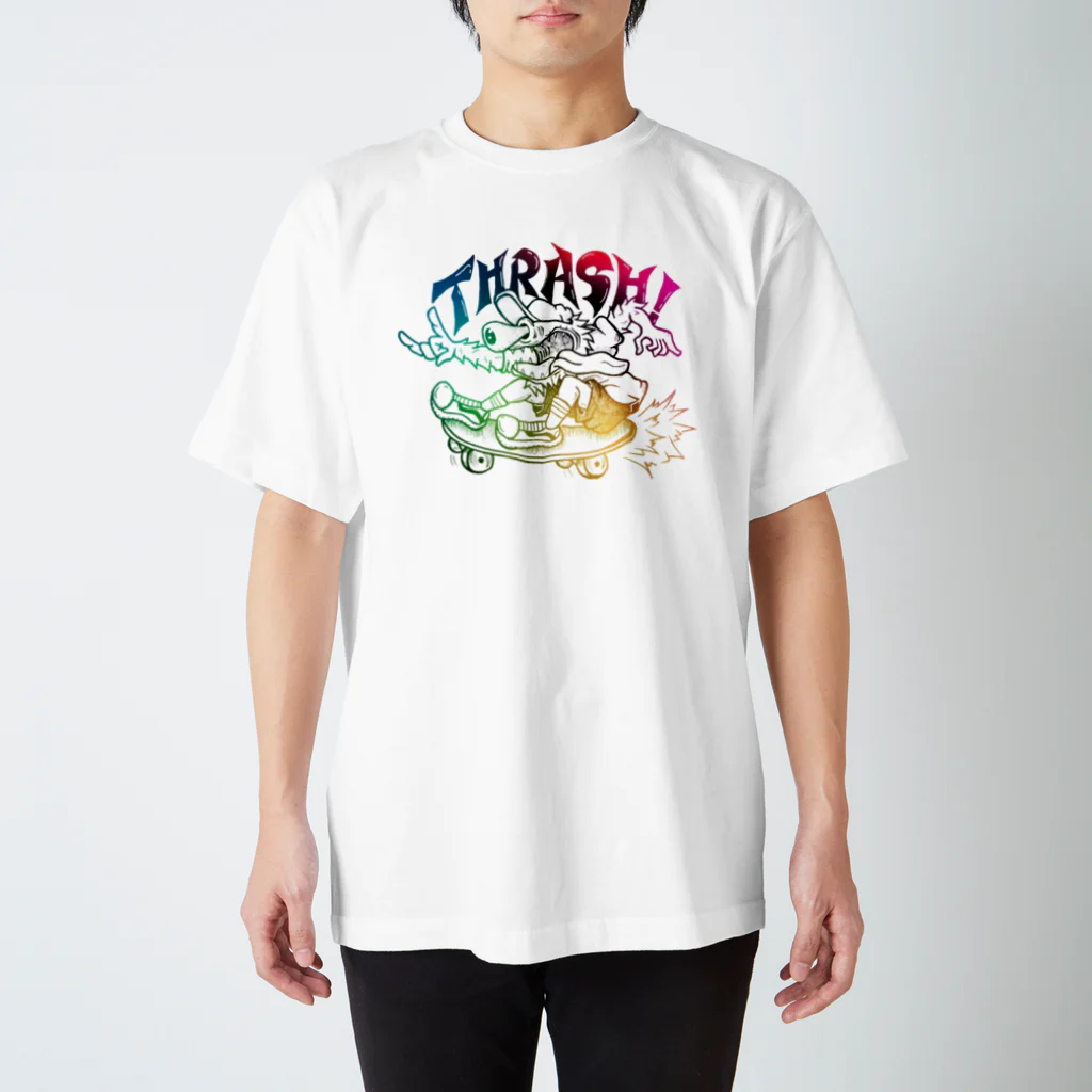 t.n.416のスケボー Regular Fit T-Shirt