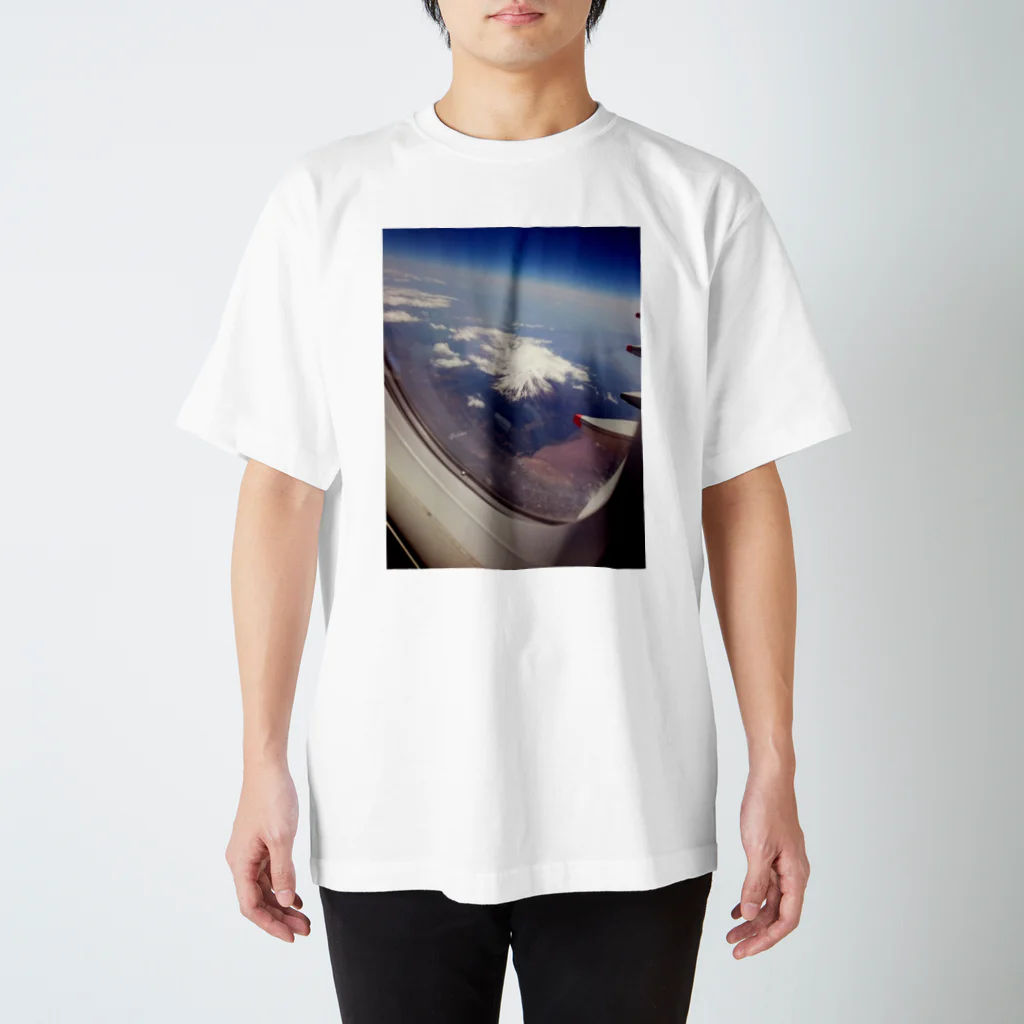 なもやんのお部屋。の飛行機からの景色 スタンダードTシャツ