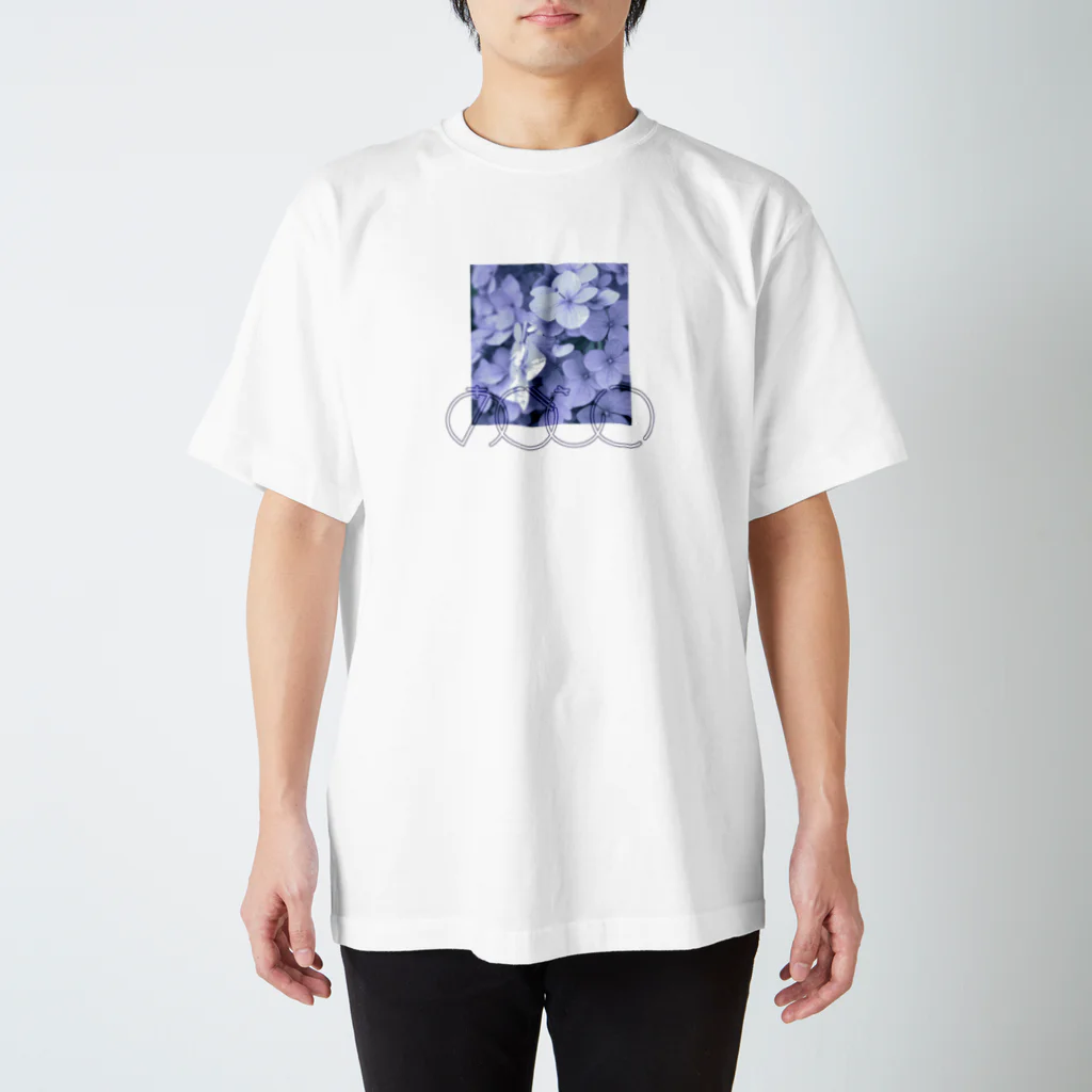 Circlothesのあじさい紫① Regular Fit T-Shirt