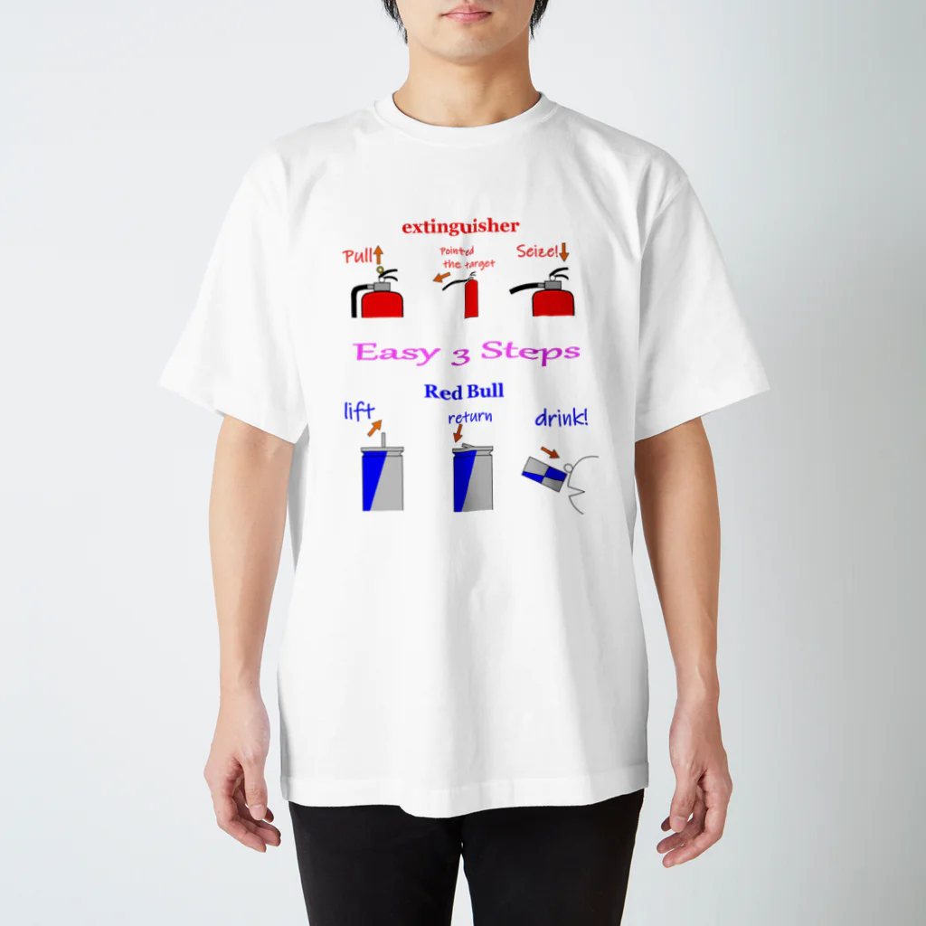 兼九商店のかんたん3ステップ スタンダードTシャツ