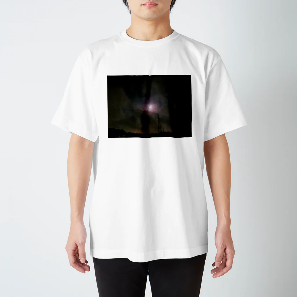 てびパンダの月夜 スタンダードTシャツ