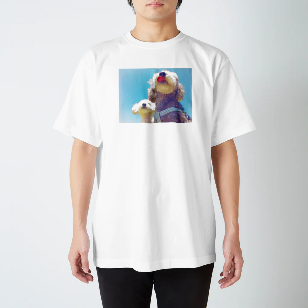 いぬいぬショップのぺろ犬 Regular Fit T-Shirt