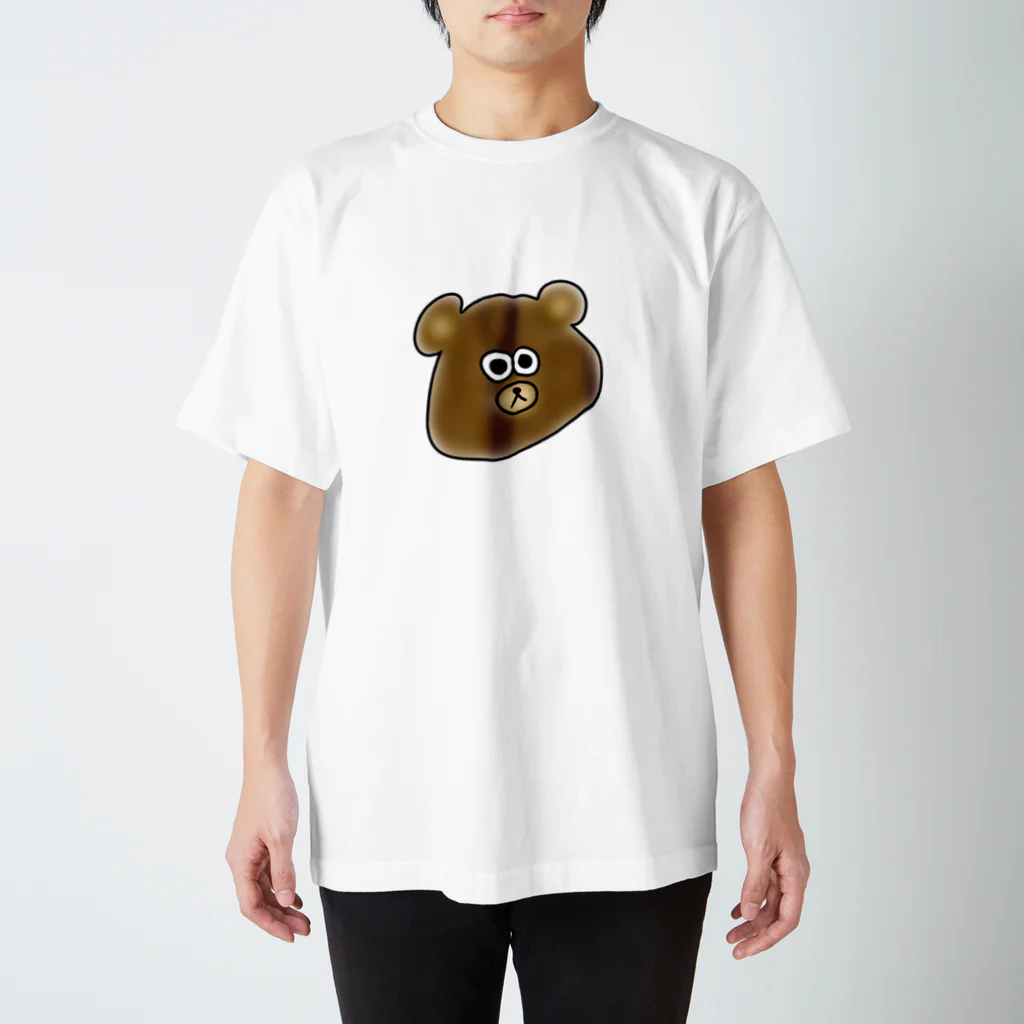 すぱげちーショップの顔がのびてるクマ。 Regular Fit T-Shirt