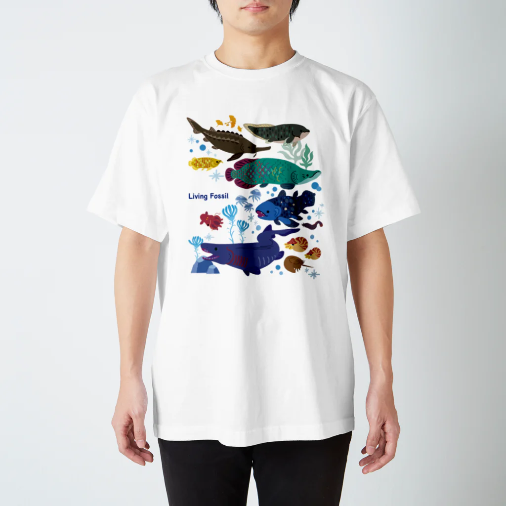 みなとまち層の生きた化石たち スタンダードTシャツ