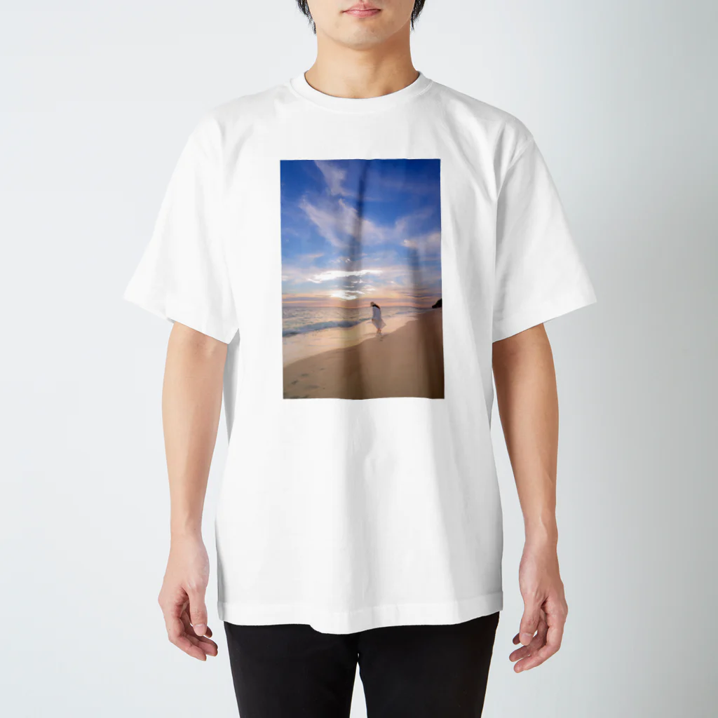 思いつきデザインfrom与論島のsunset～KENちゃんの写真フォルダ～ スタンダードTシャツ