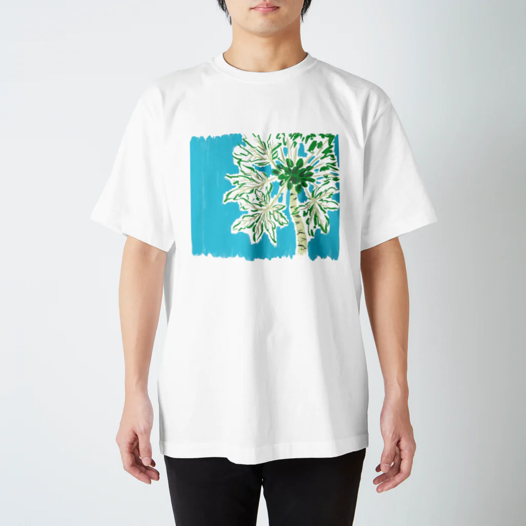 shokubutsu_clubのpapaya Regular Fit T-Shirt