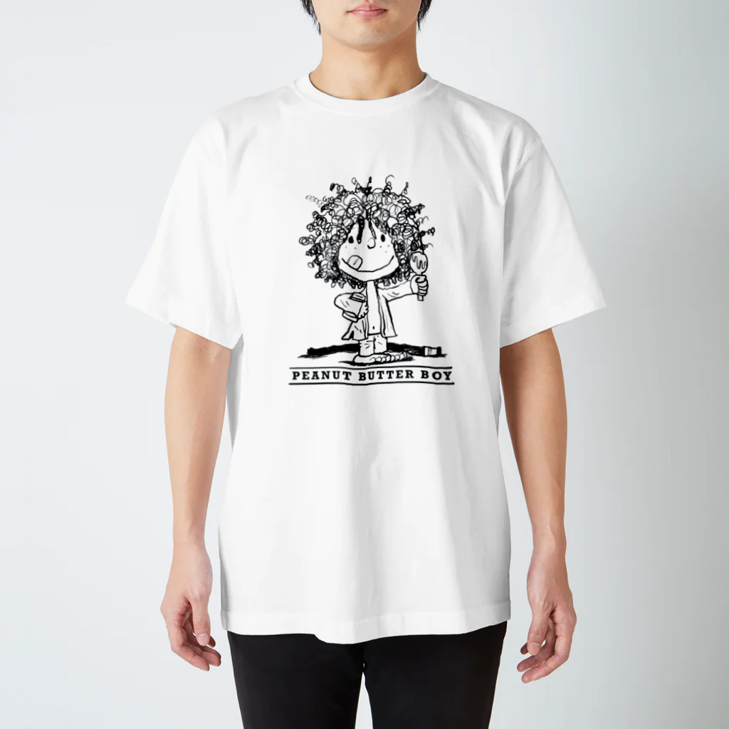 ピーナッツバターボーイのピーナッツバターボーイ スタンダードTシャツ