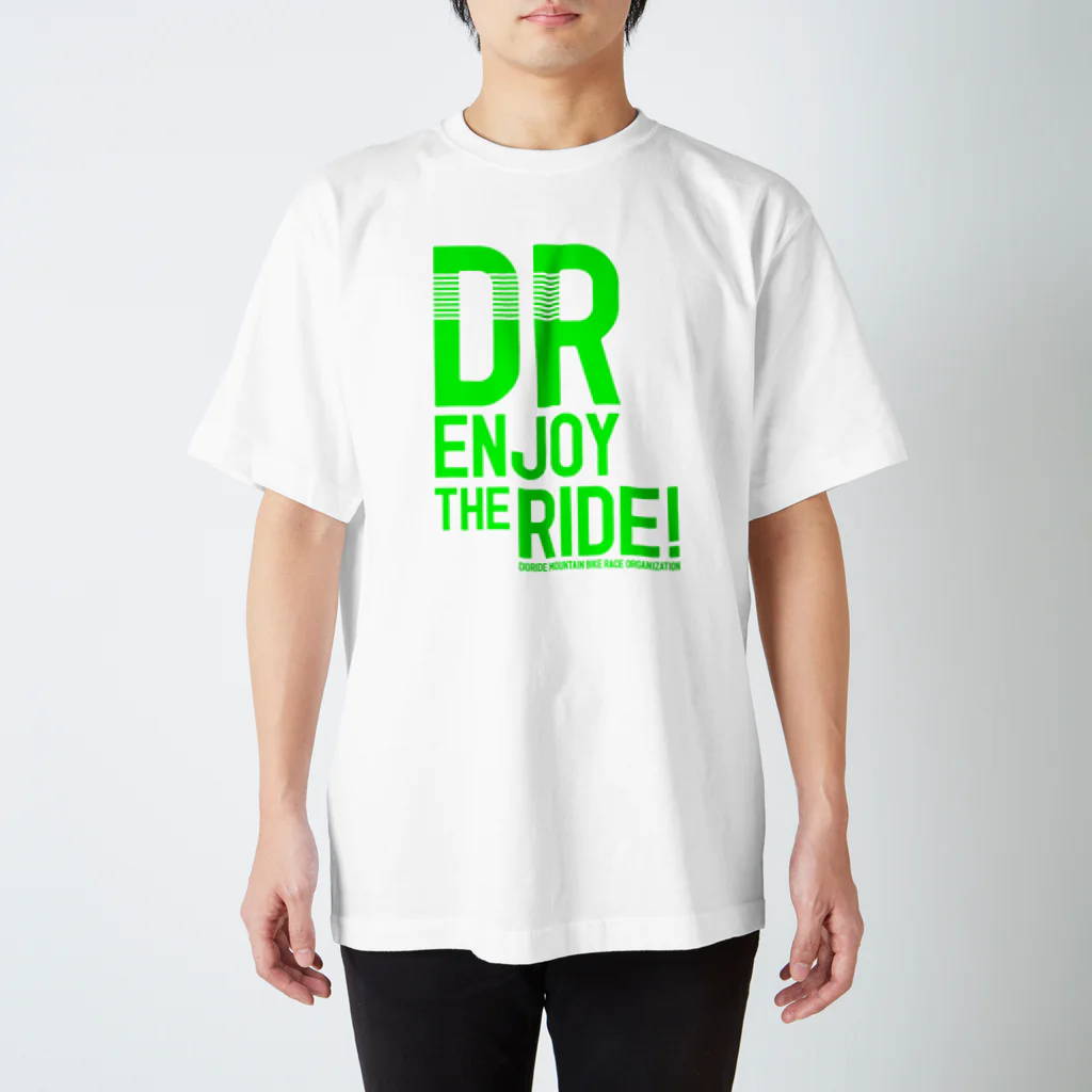 DoRide shopのDR_Tシャツ別ロゴバージョン_気まぐれカラー スタンダードTシャツ