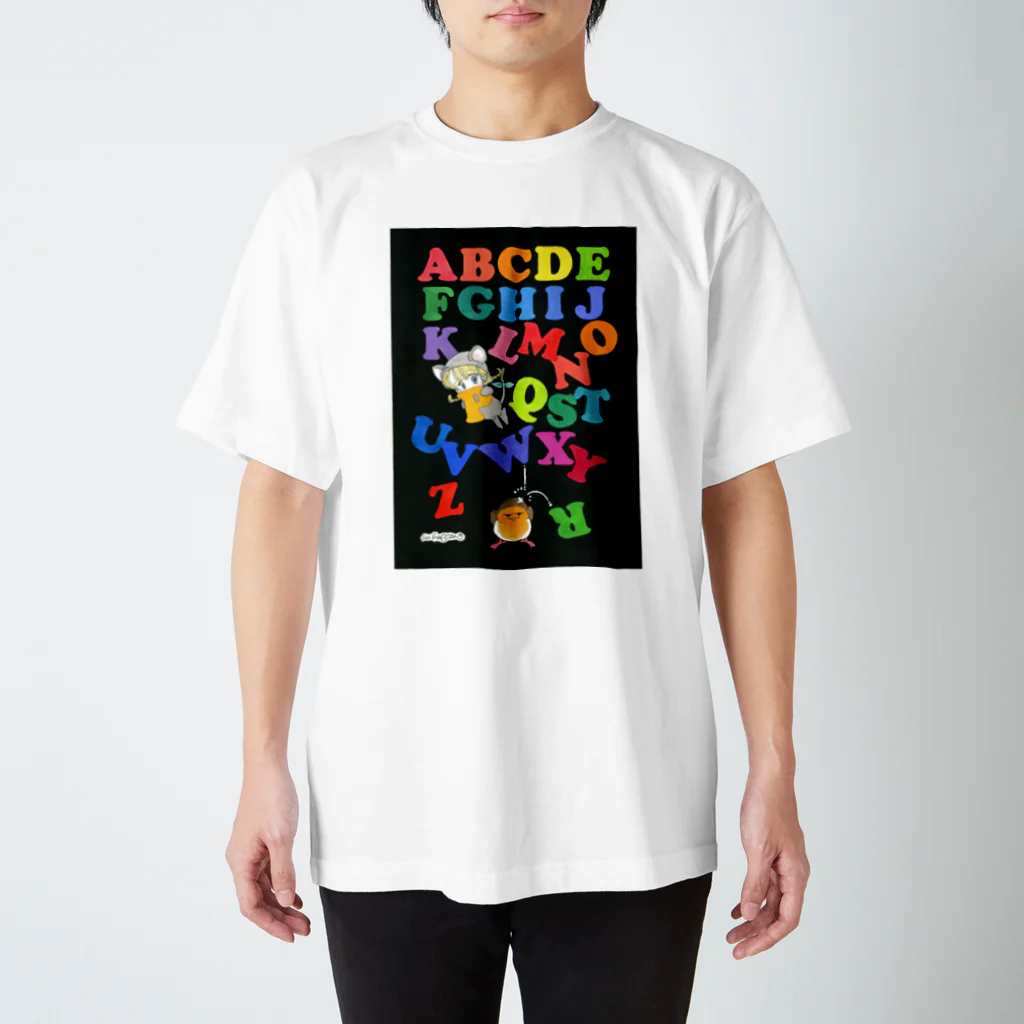 萩岩睦美のグッズショップのＴシャツ　ＡＢＣ スタンダードTシャツ