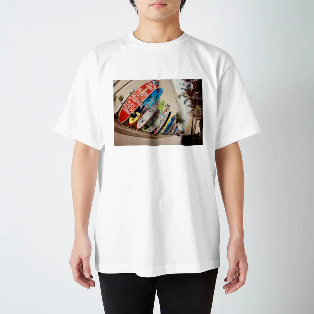 gfrhm588のサーフボード Regular Fit T-Shirt