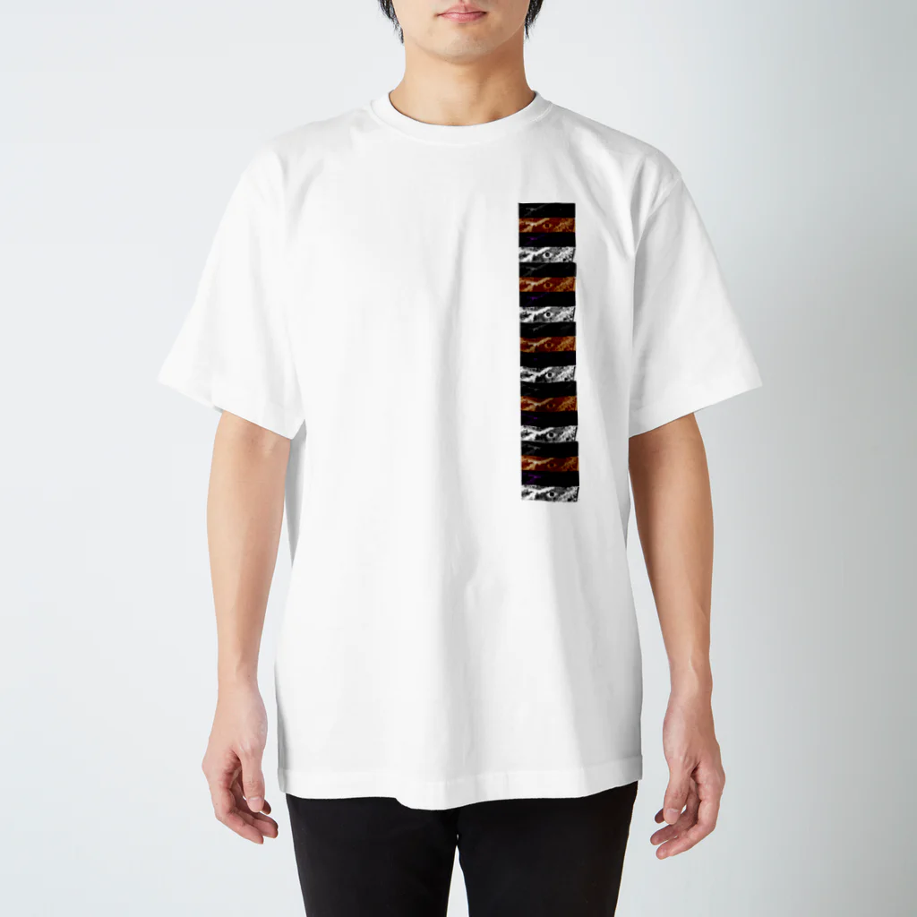 WECANNOTの勝手に送り火をしてはならない Regular Fit T-Shirt