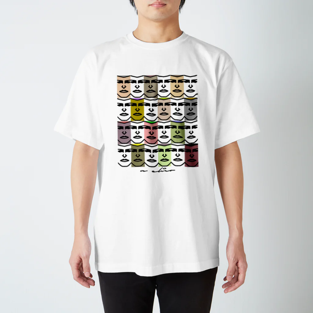 ælicoのmens color スタンダードTシャツ