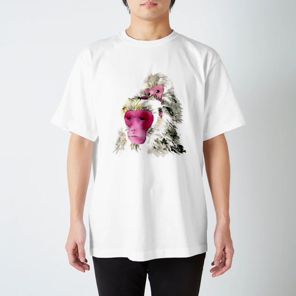 きののおさる親子 Regular Fit T-Shirt