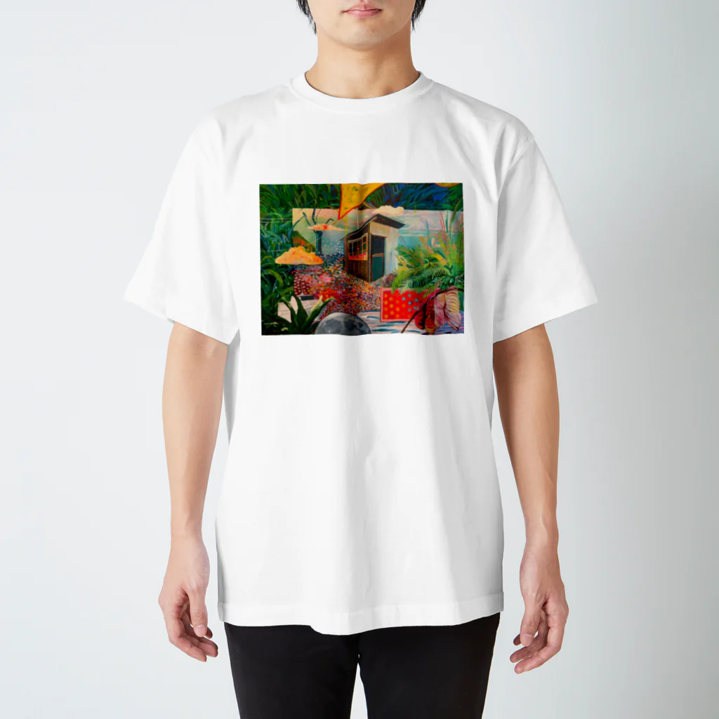 uno iwaoのふしぎなお家 スタンダードTシャツ