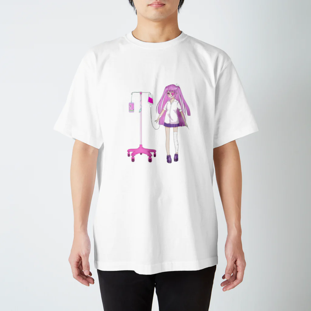 甘夢の闇病み女子高生 スタンダードTシャツ