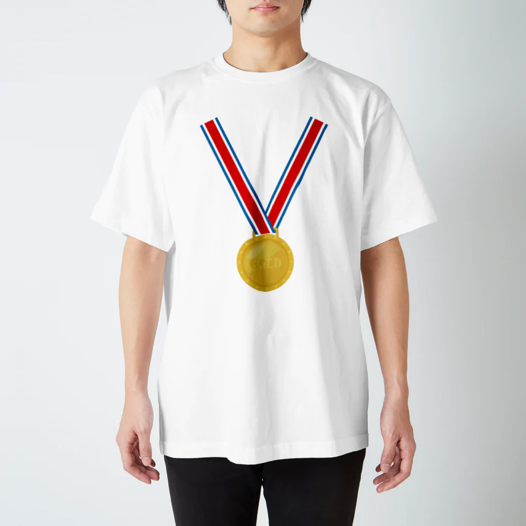 フォーヴァの金メダル スタンダードTシャツ