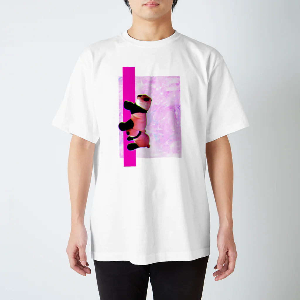 よしてる君のホログラムパンダクン Regular Fit T-Shirt