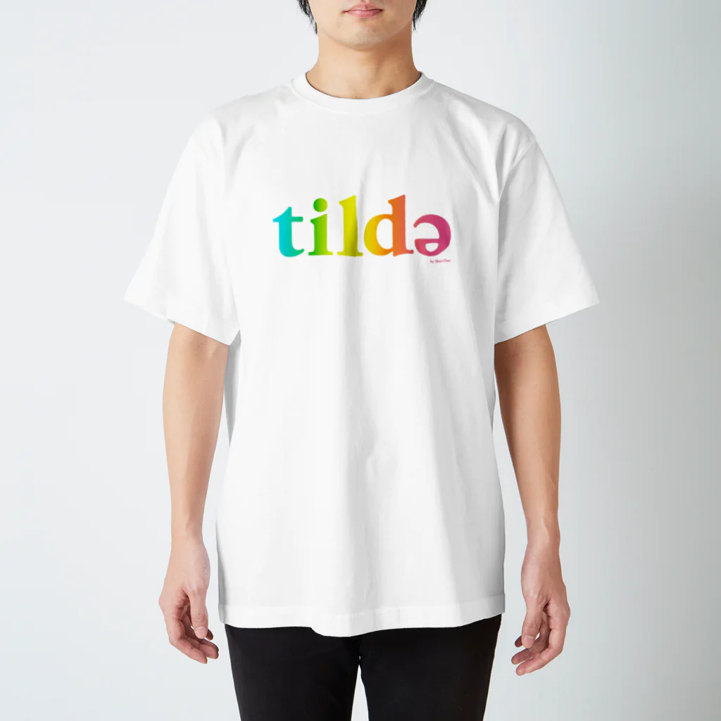 tildeのColour tilde スタンダードTシャツ